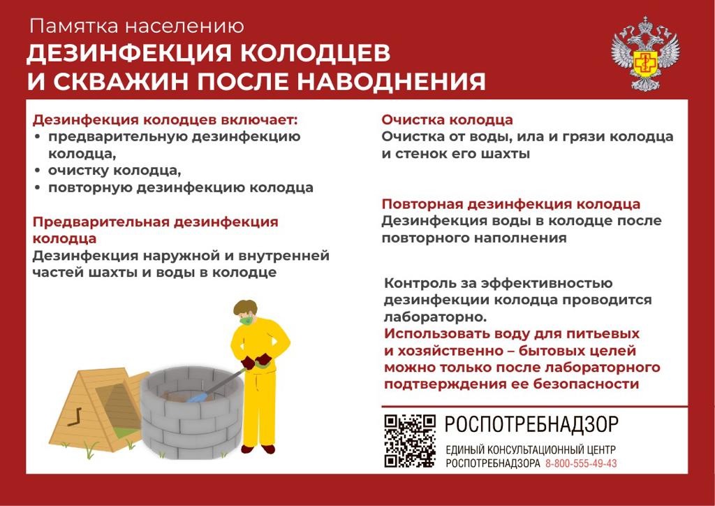дез ия колодцев и скважин